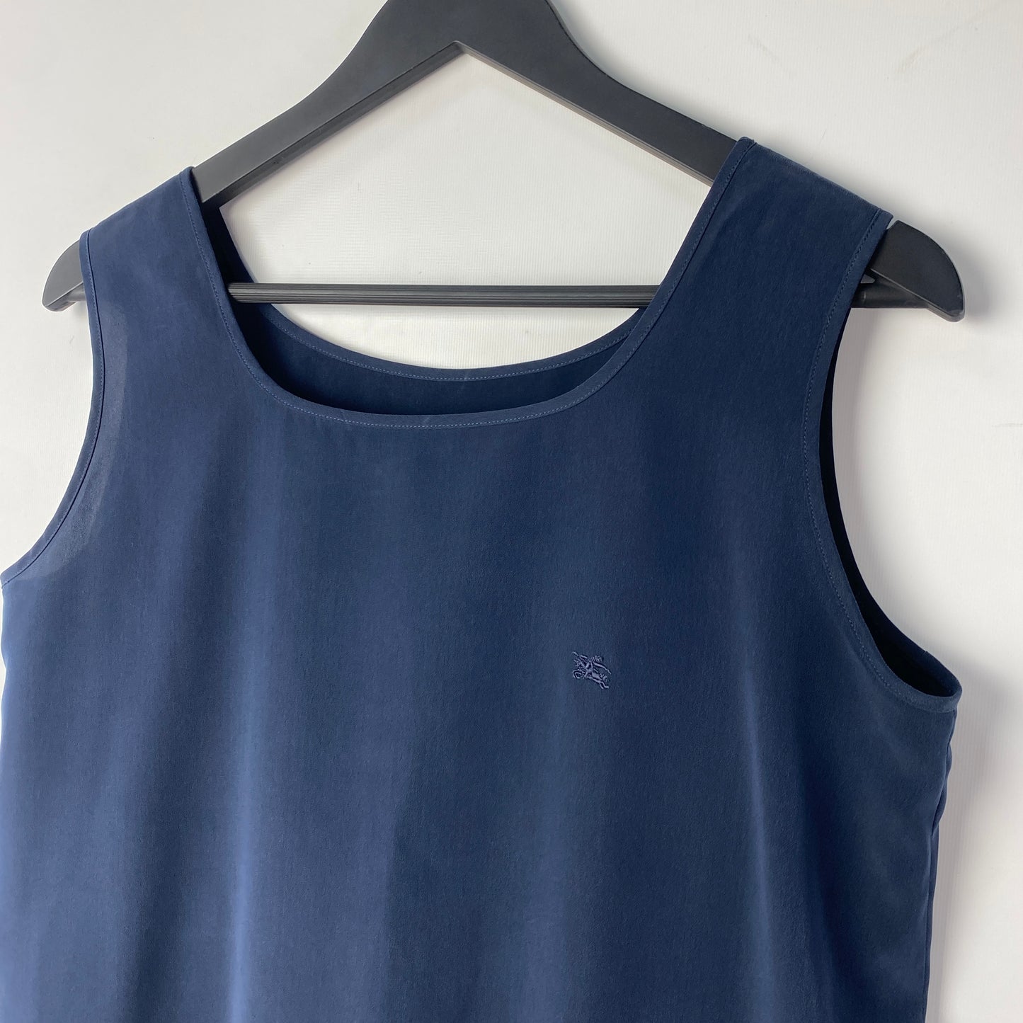 Blusa Burberry Azul Marino 40 M