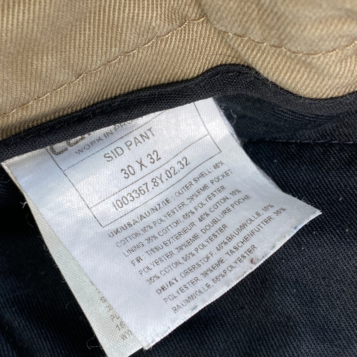 Pantalon Carhartt Sid (30-S)