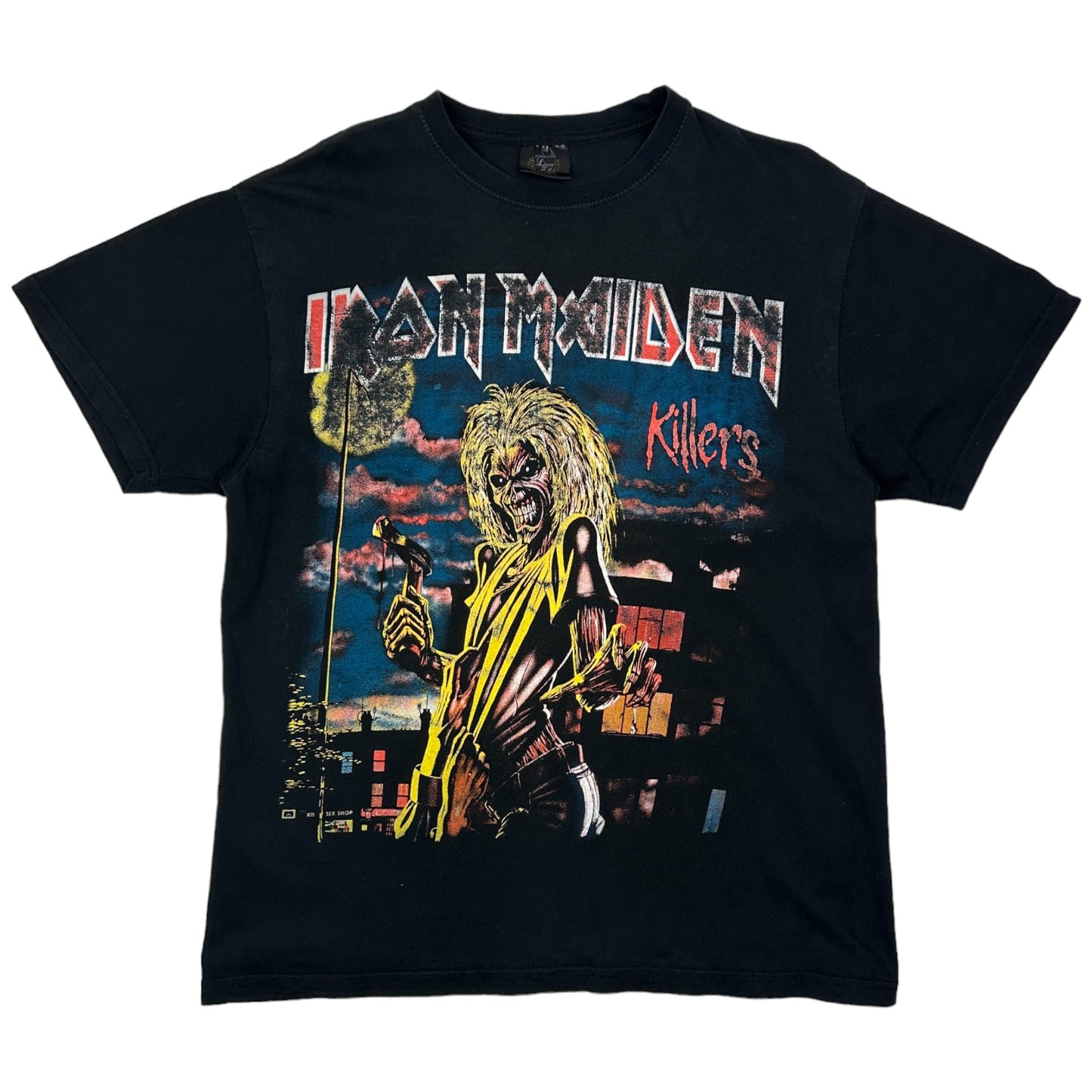 Camiseta print Vintage Iron Maiden (M)