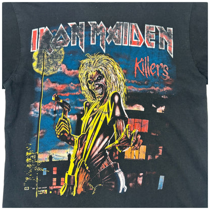 Camiseta print Vintage Iron Maiden (M)