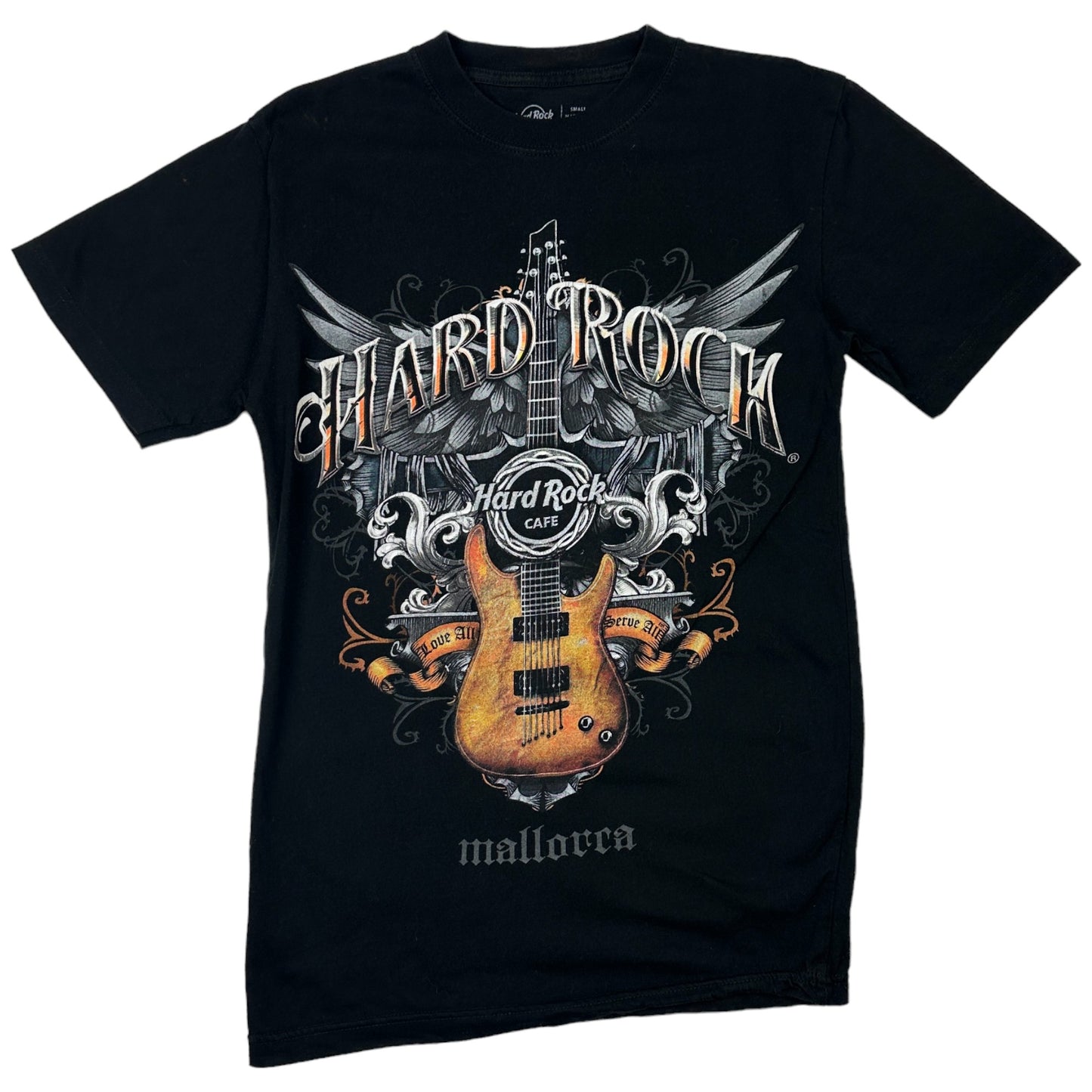 Camiseta print Vintage Hard Rock (S)