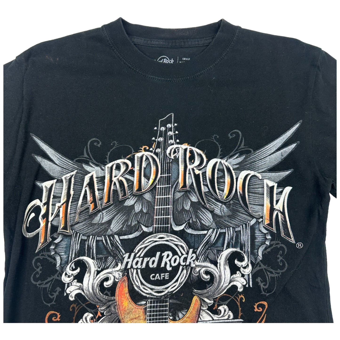 Camiseta print Vintage Hard Rock (S)