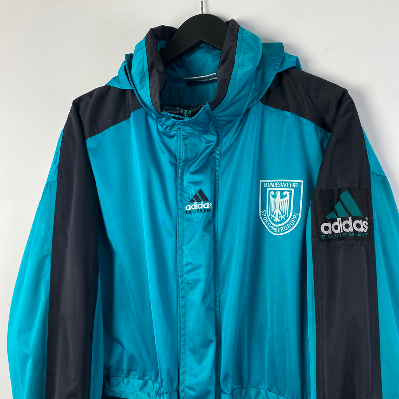 Adidas equipment jacket green sale