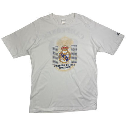 camiseta Real Madrid campeones de liga 29 (M)