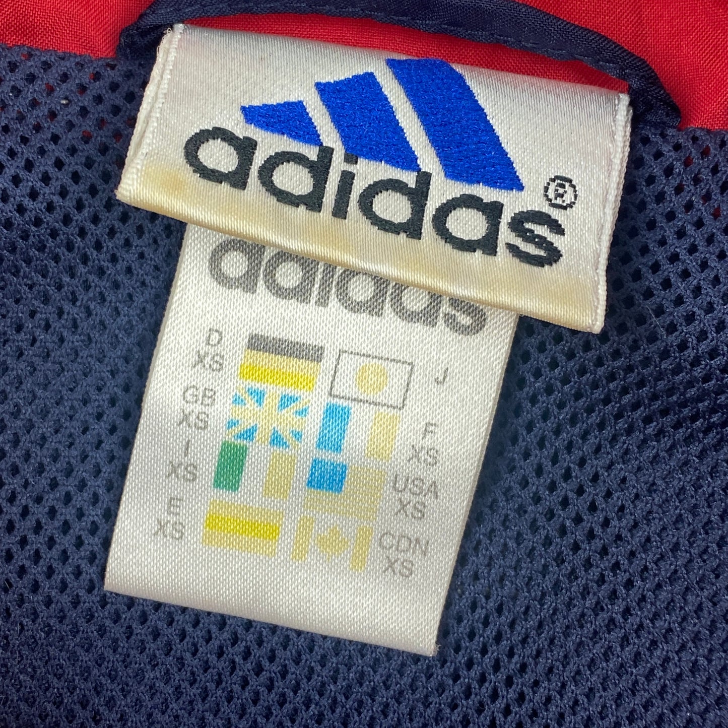 Chaqueta fina Adidas 00s vintage (XS)