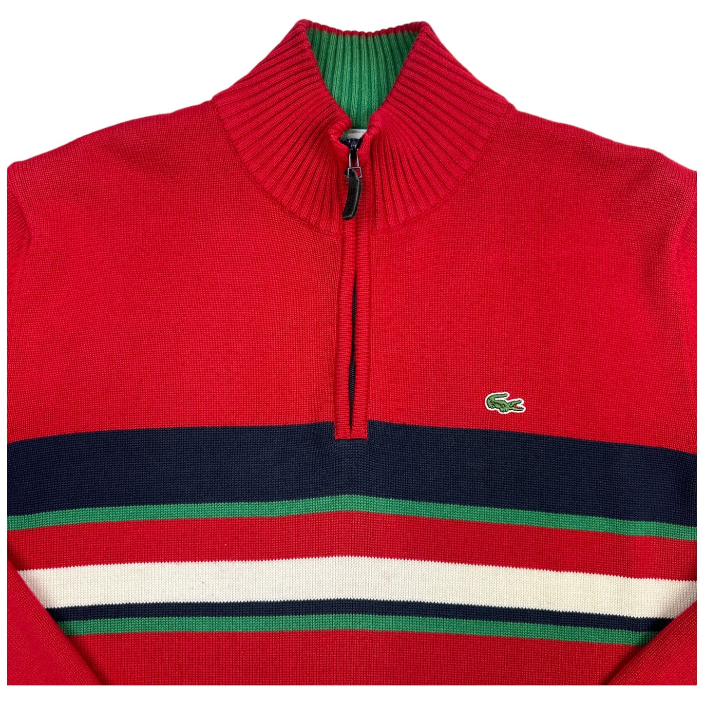 Jersey Lacoste half zip (M)