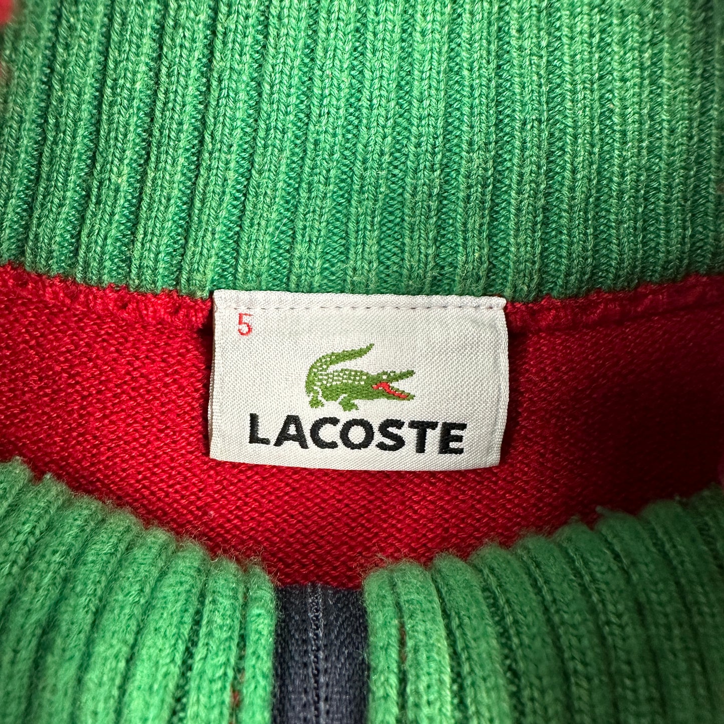 Jersey Lacoste half zip (M)