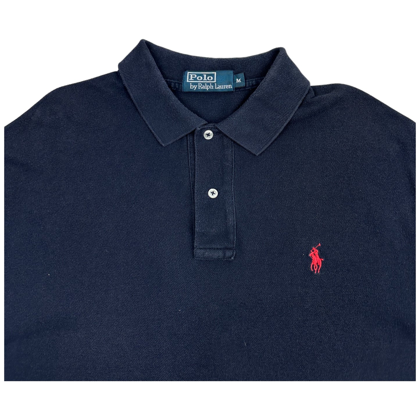 Polo Ralph Lauren clasico azul (M)