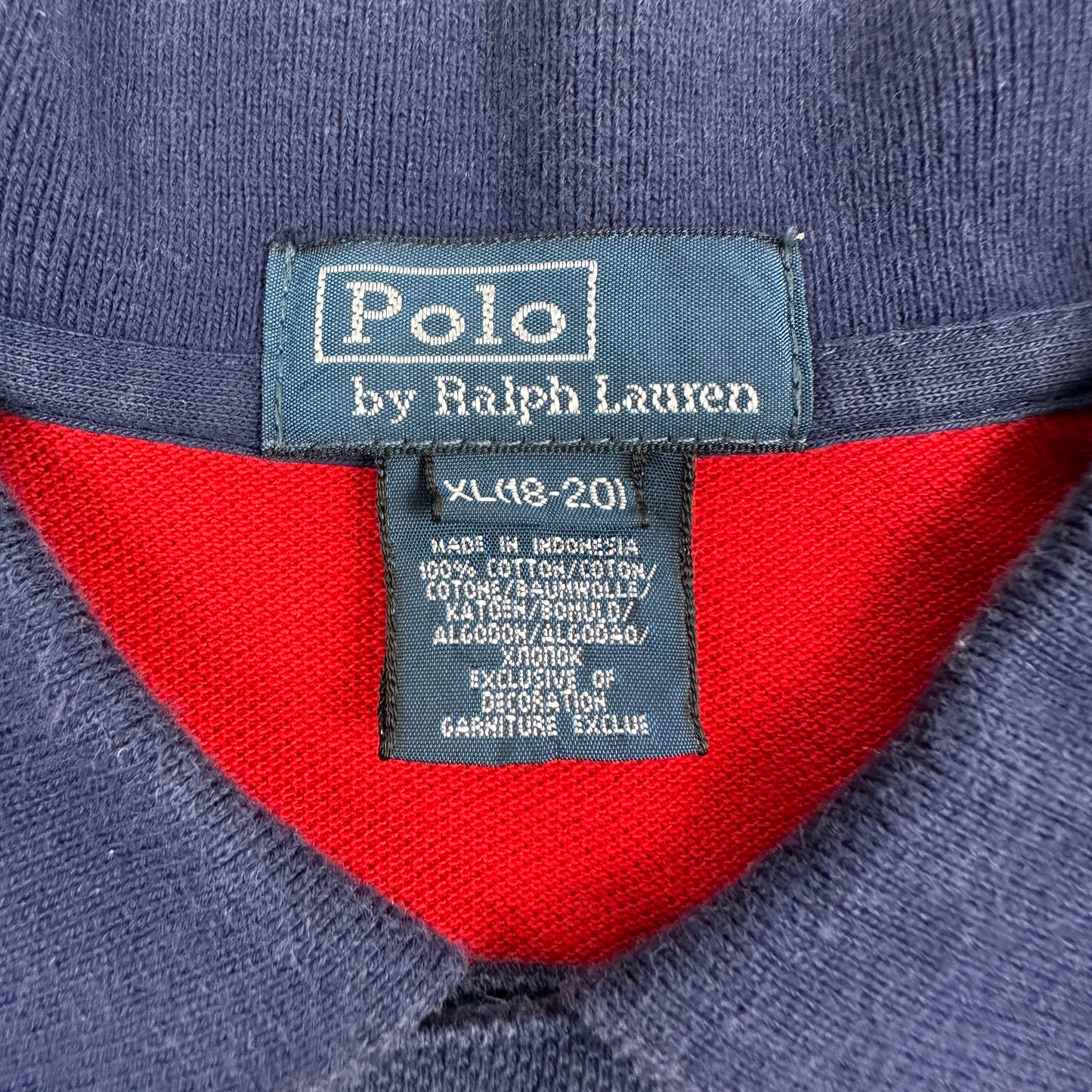 Polo Ralph Lauren clasico azul (S)