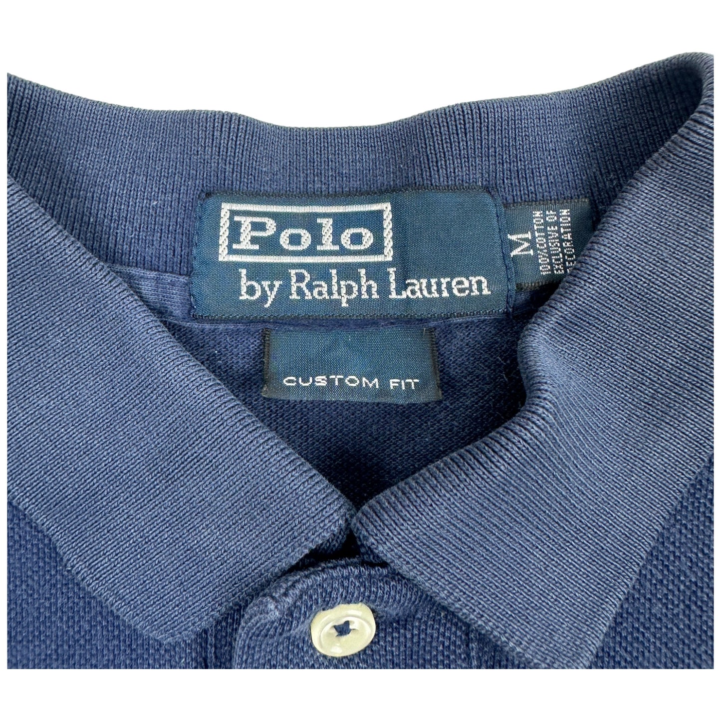 Polo Ralph Lauren clasico azul (M)