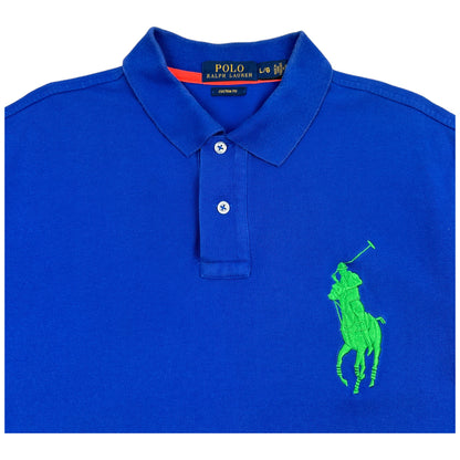 Polo Ralph Lauren clasico azul (L)