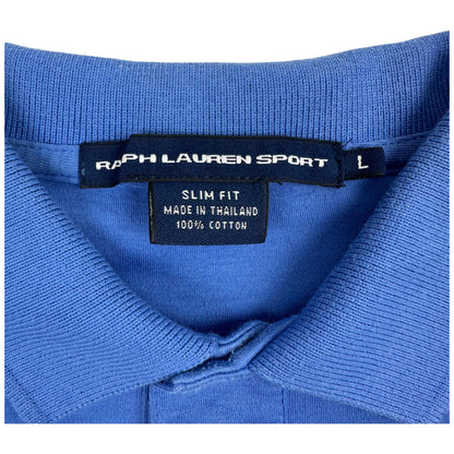 Polo Ralph Lauren clasico azul de mujer (L)