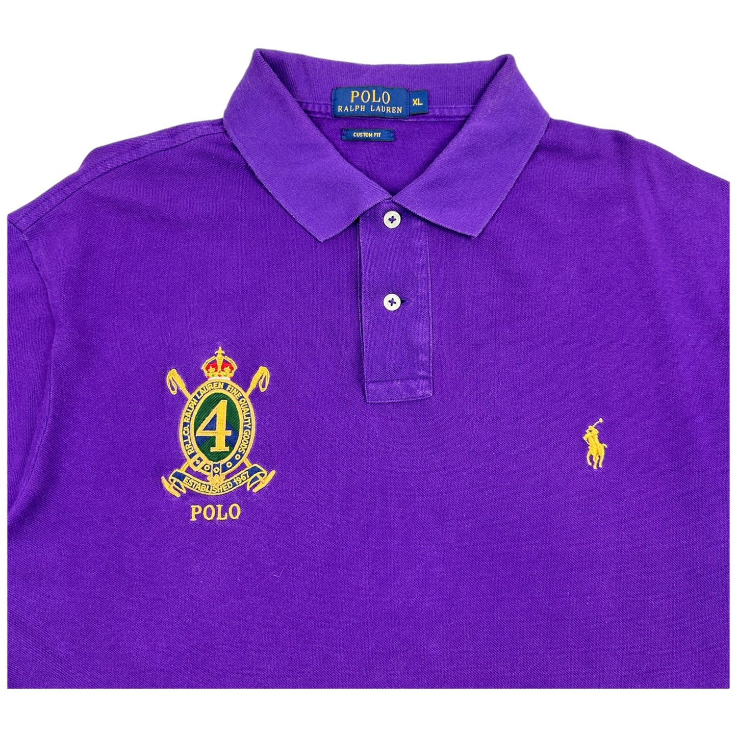 Polo Ralph Lauren clasico morado (XL)