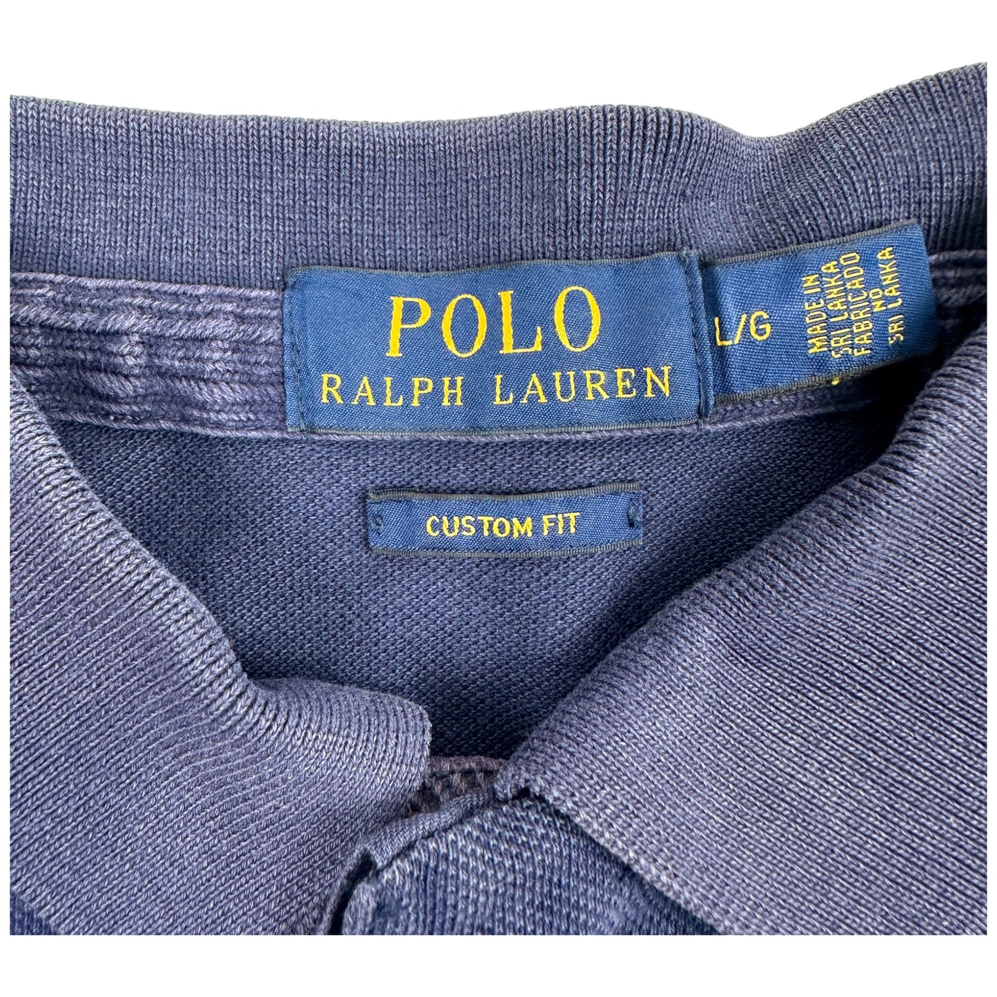 Polo Ralph Lauren clasico azul (L)