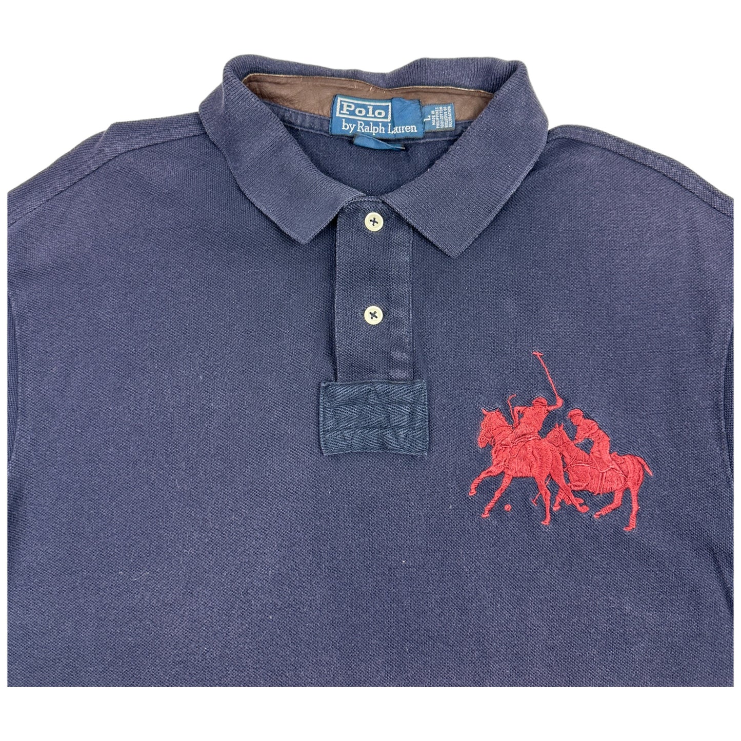 Polo Ralph Lauren clasico azul (L)