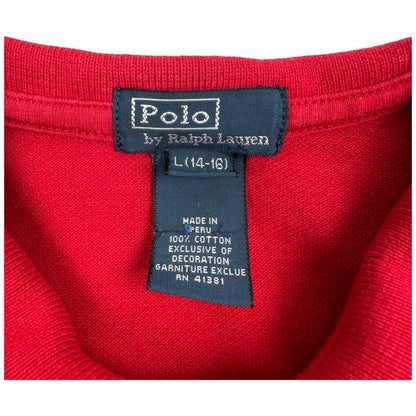 Polo Ralph Lauren clasico rojo (S)