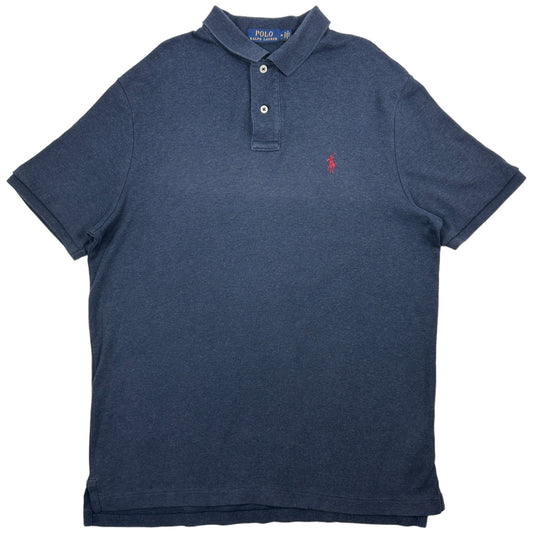 Polo Ralph Lauren clasico azul (M)