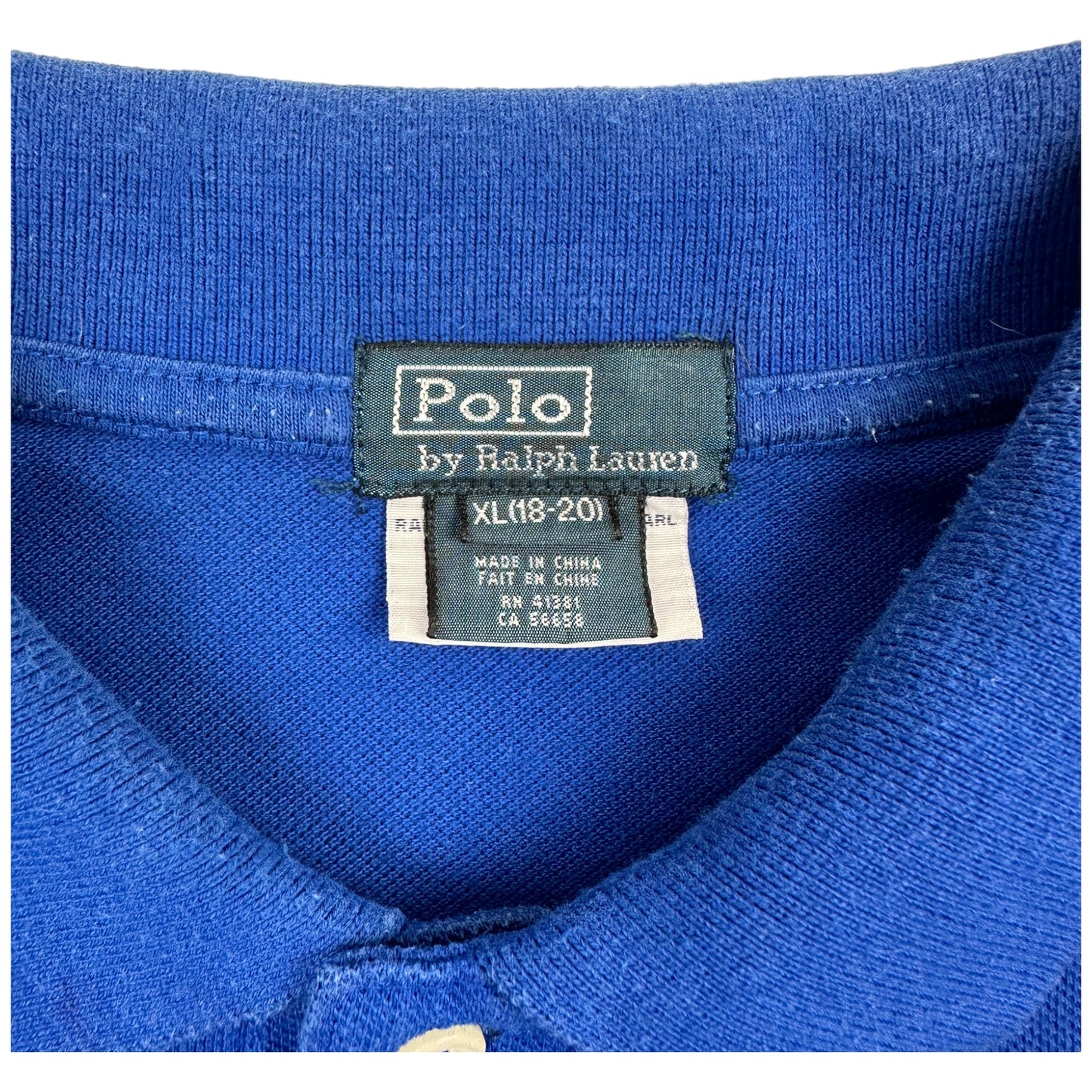 Polo Ralph Lauren clasico azul (S)