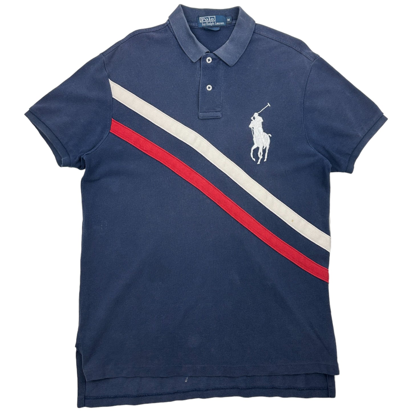 Polo Ralph Lauren clasico azul (M)