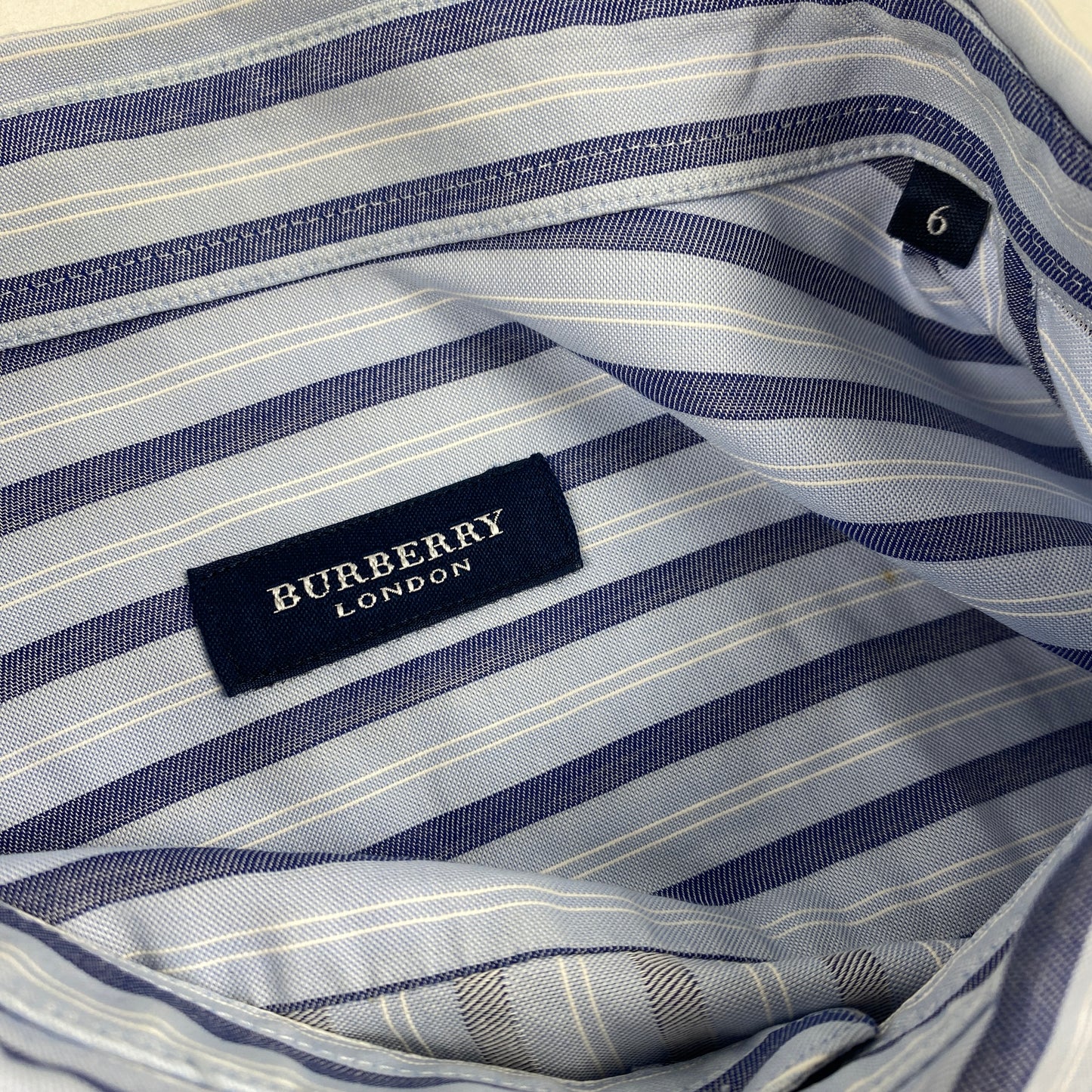 Camisa rayas Burberry basica (XL)