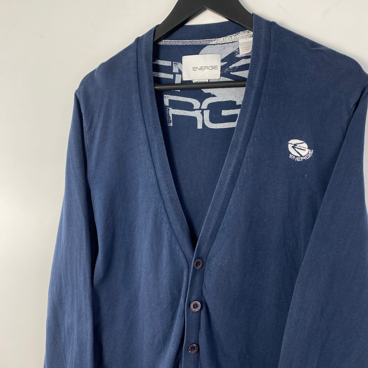 Energie Cardigan Sweater M Blue