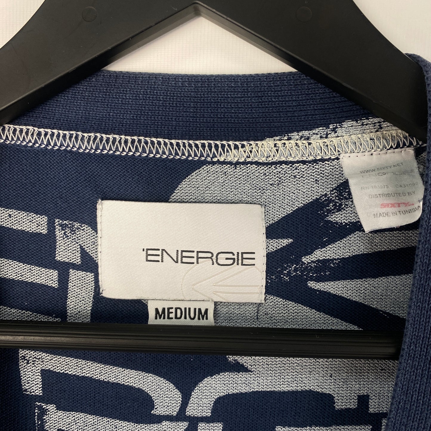 Energie Cardigan Sweater M Blue