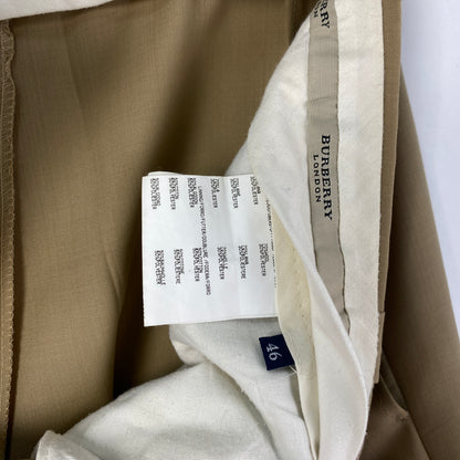 Burberry Suit Pants 36 Beige