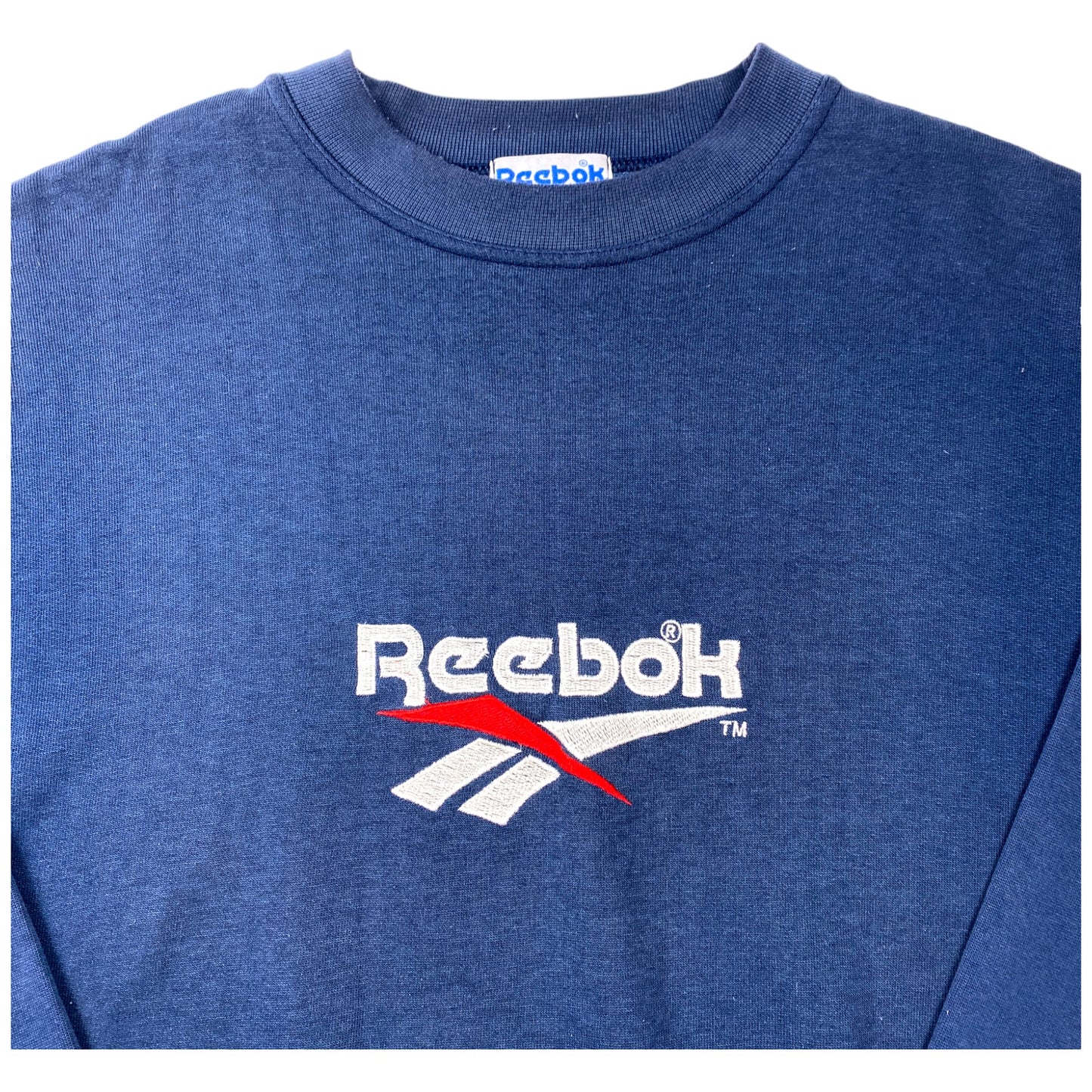 Sudadera Reebok Crewneck azul (M)