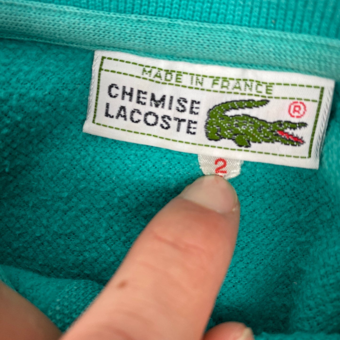 Sudadera Lacoste Half zip (XS)