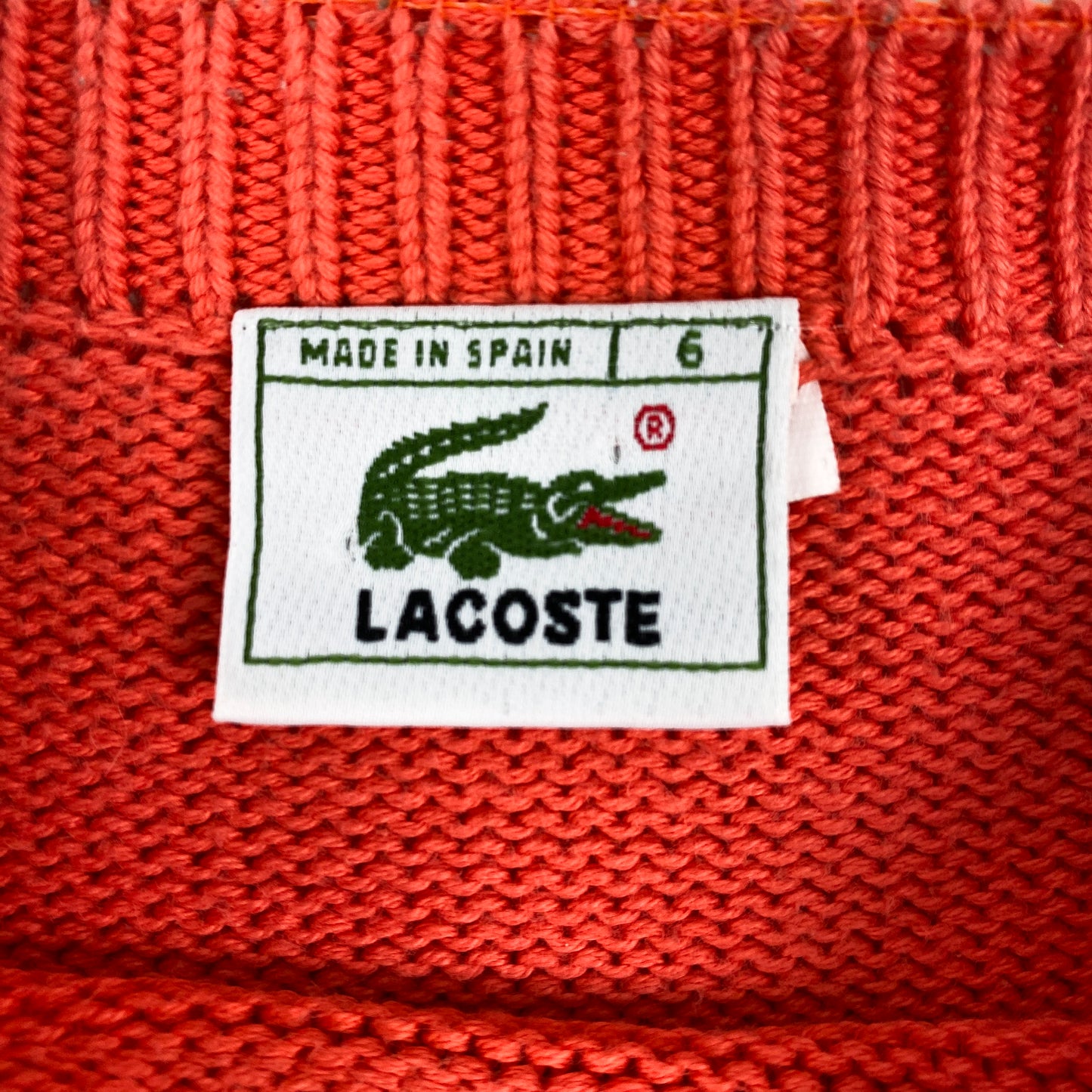 jersey Lacoste Naranja (XL)