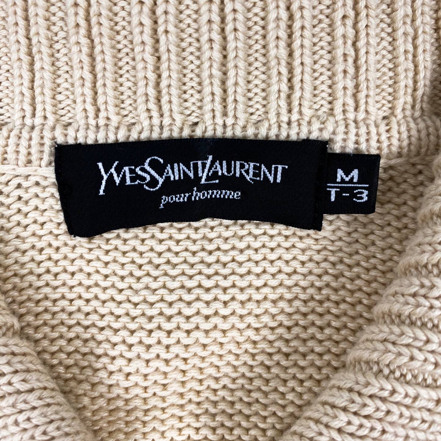 Jersey Yves Saint Laurent Beige (M)