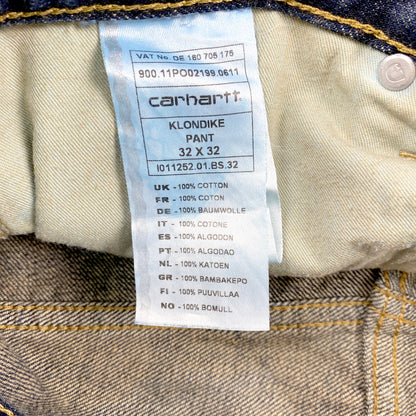 Pantalón Vaquero Carhartt Klondike azul (32)