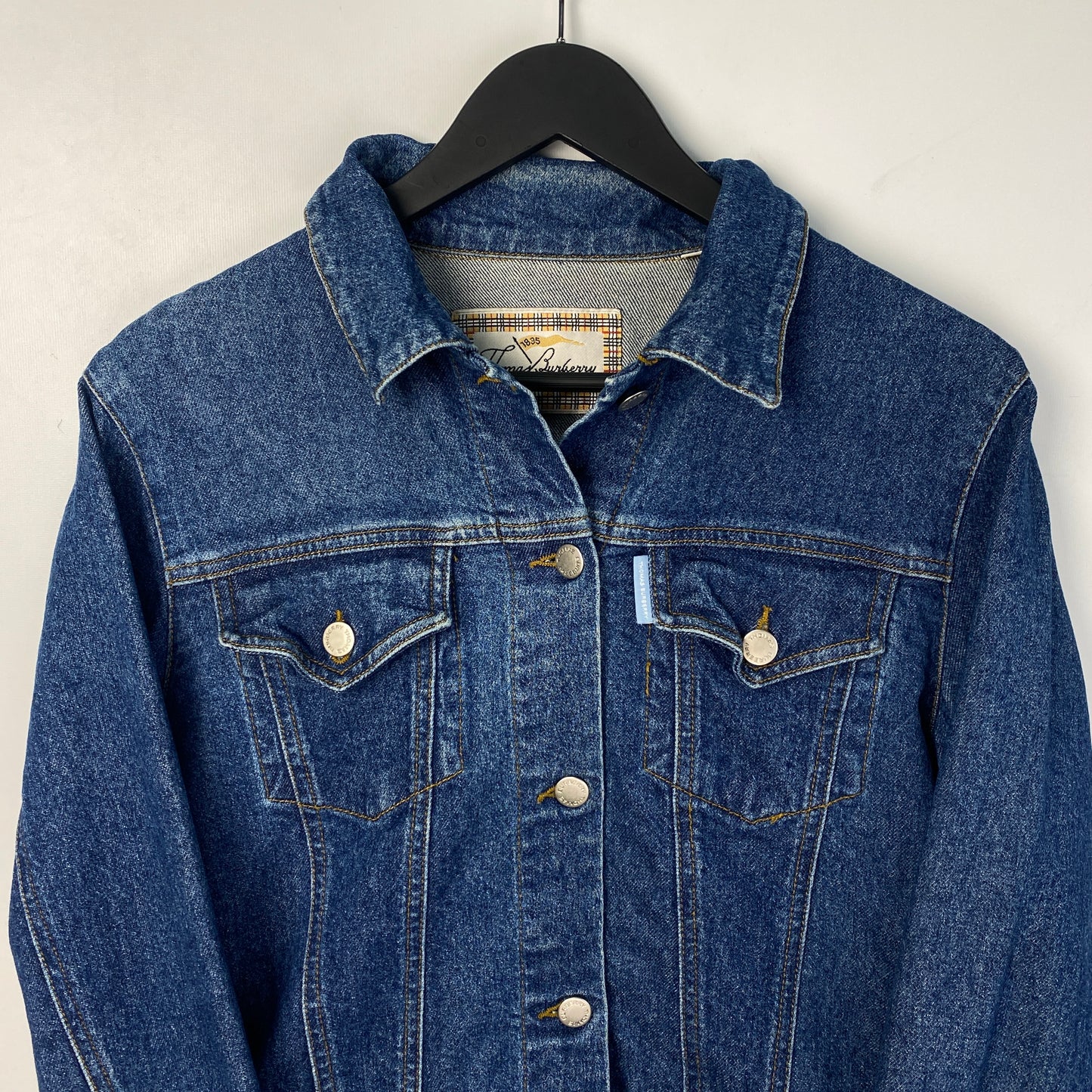 Thomas Burberry Women Denim Jacket S(P)