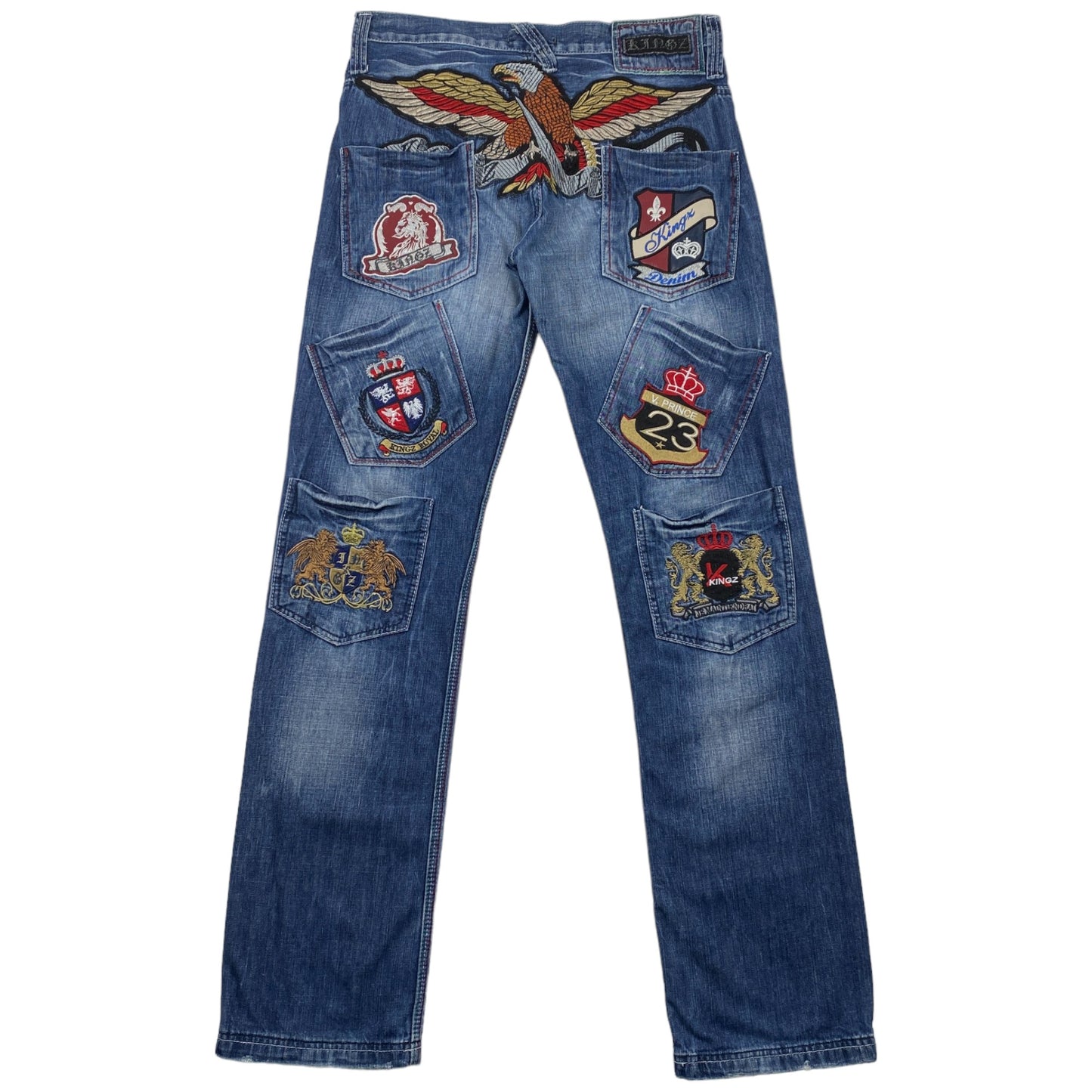 Pantalón Vaquero Kingz Azul (M)