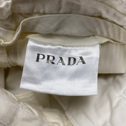 Pantalón Blanco Prada (46)