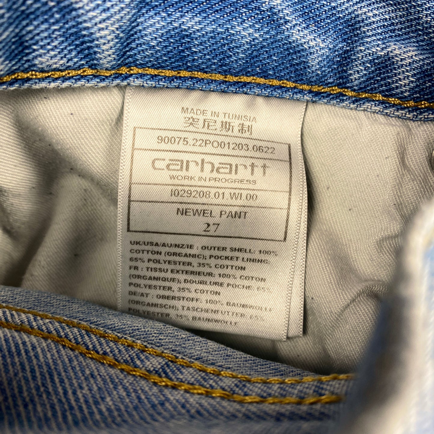 Pantalón Vaquero Carhartt Newel (27)