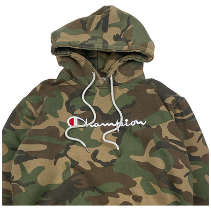 Sudadera hoodie Champion camo (L)