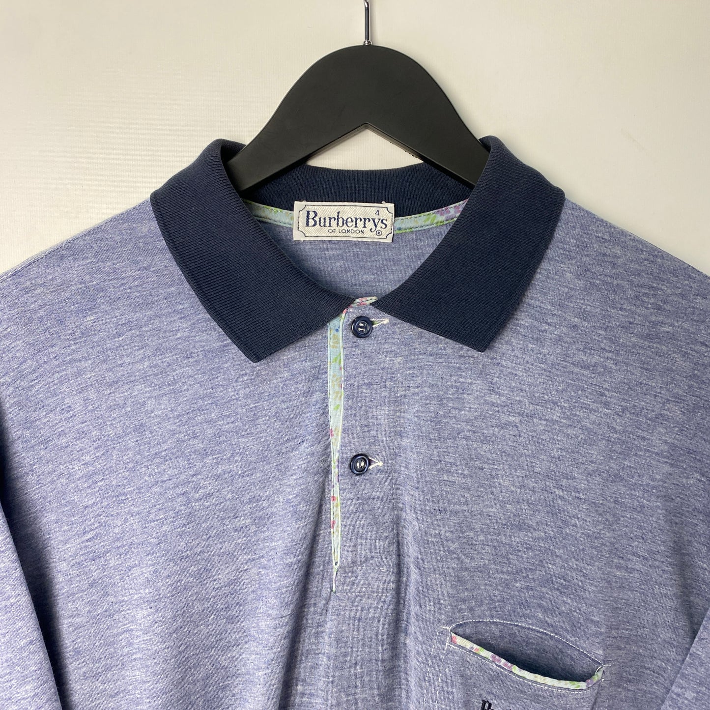 Polo Burberry Azul