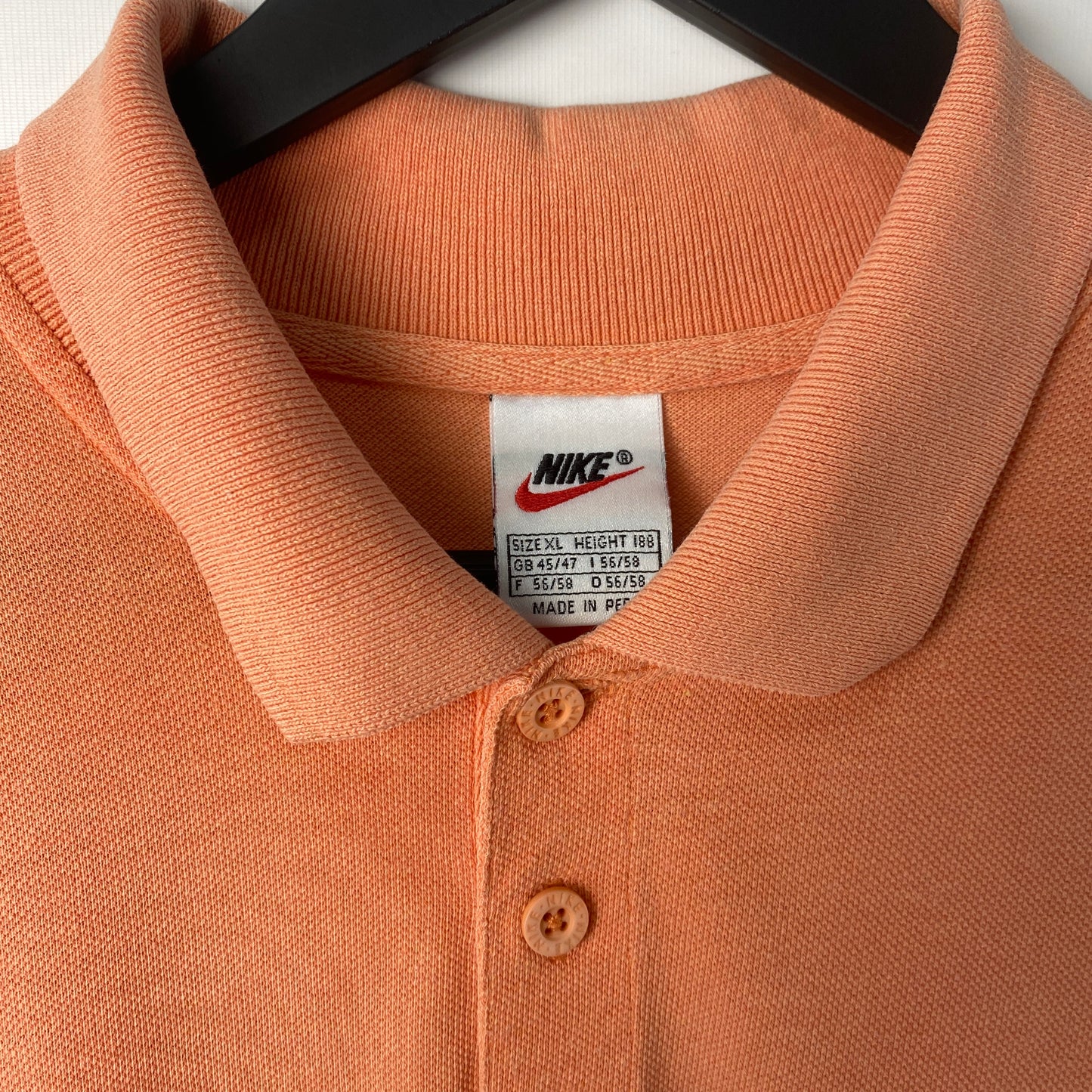 Nike 90's Coral XL Polo