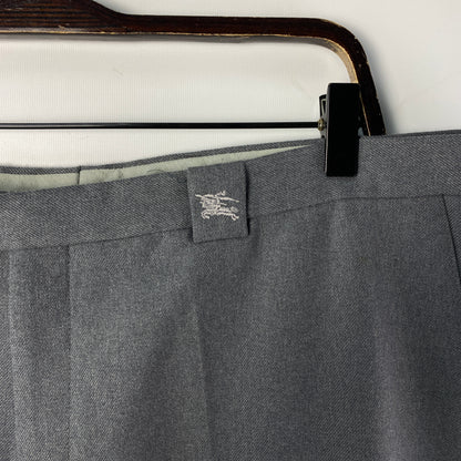 Burberry Suit Pants 52 Gray