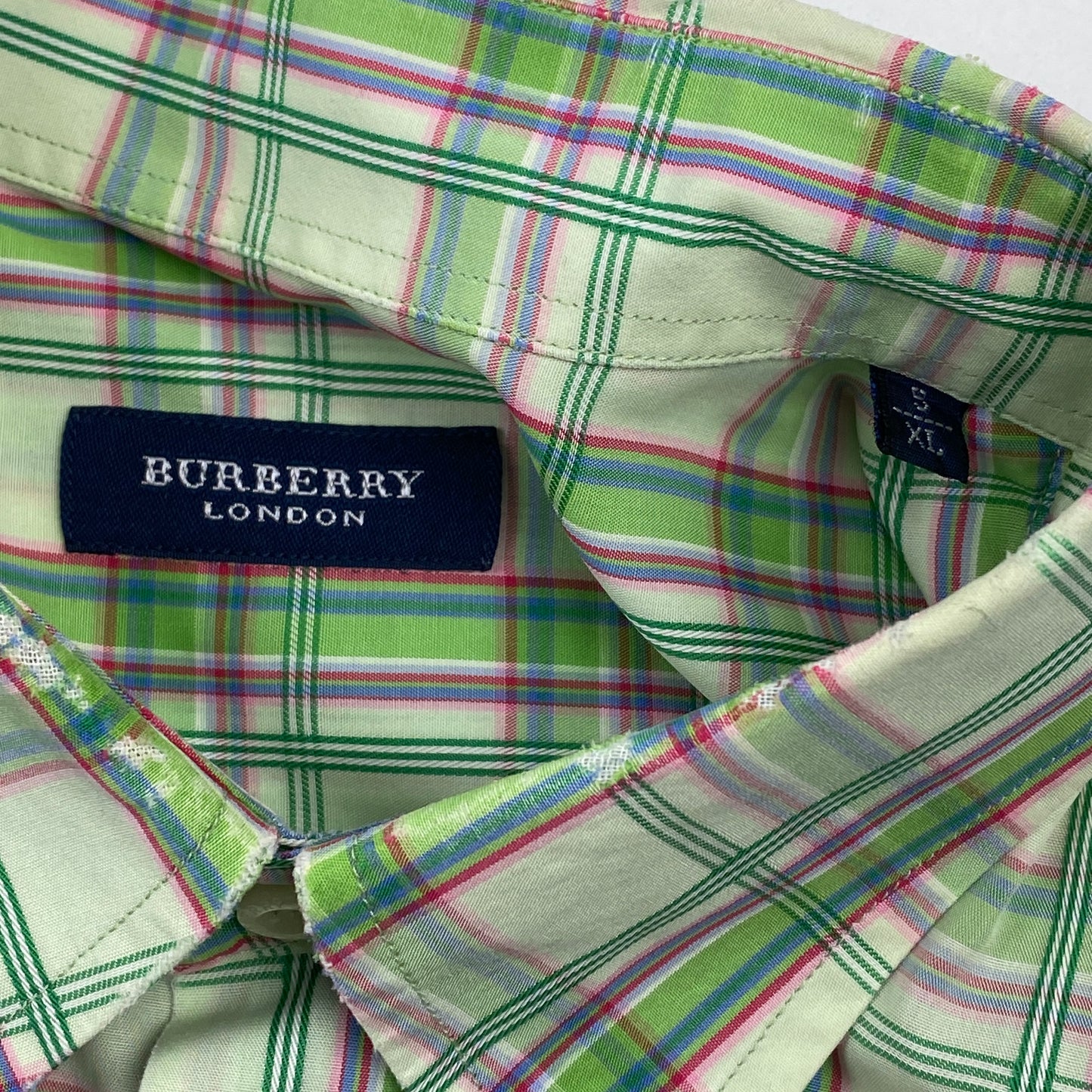 Camisa Burberry cuadros (XL)