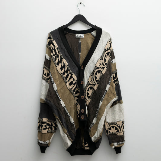 Jersey cardigan Carlo Colucci vintage (L)