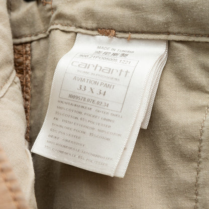 Pantalon Carhartt cargo aviation (33-M)