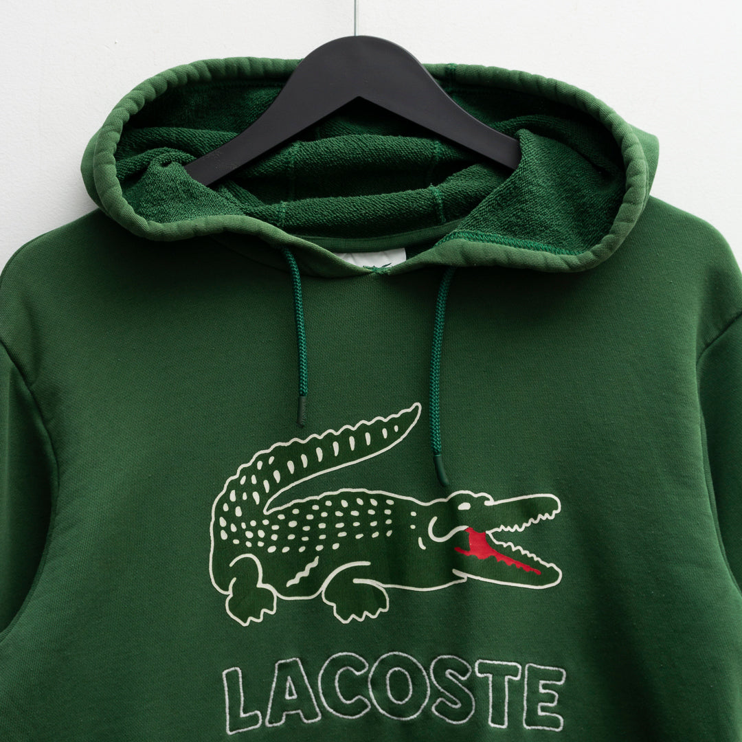 Sudadera hoodie Lacoste basica (S)