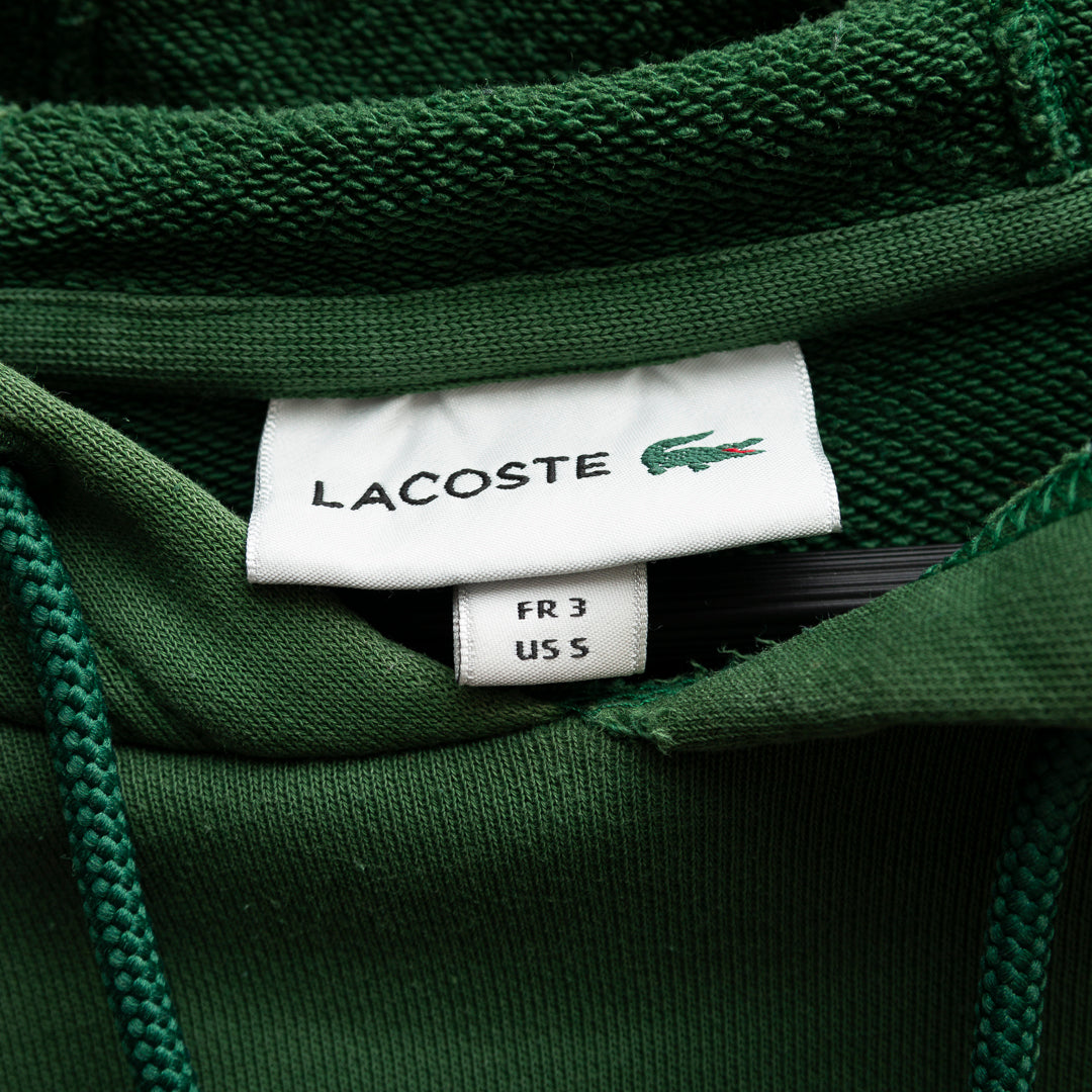 Sudadera hoodie Lacoste basica (S)