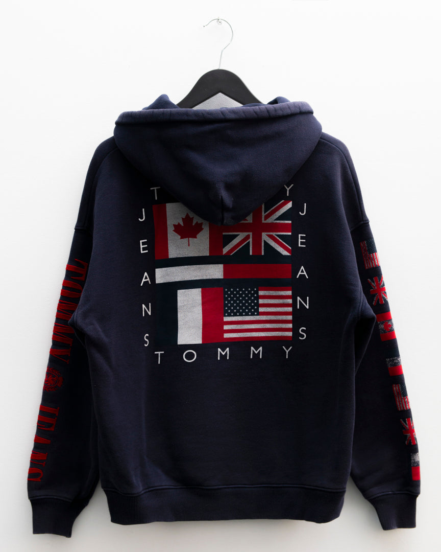 Sudadera capucha Tommy Hilfiger (S)