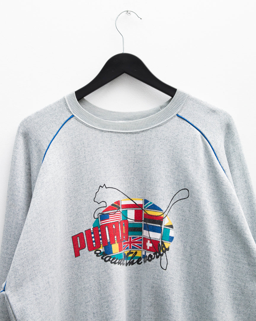 Sudadera Puma world Vintage 90s (L)