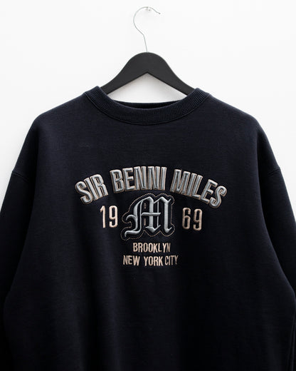 Sudadera Sir Benni Miles vintage 90s dance. (M)