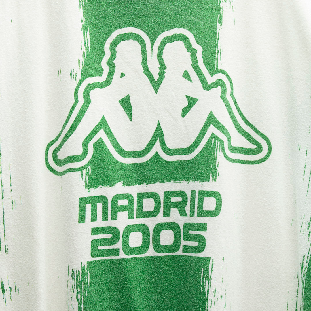 Camiseta Kappa Betis campeones copa del rey 2005 (M)