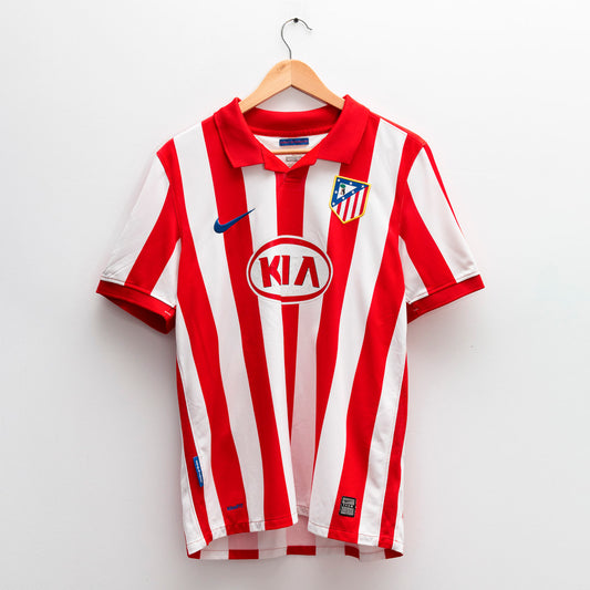 Camiseta Atletico de Madrid Kun Aguero 2010 (M)